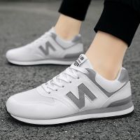 Ready Stock！[N13]Hapeis Womens Mens NB Running Shoes Breathable Comfort Sports Shoes Sneakers Fashion Hiking Flat Shoes Kasut Perempuan Kasut Lelaki Couple Shoes