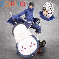 PAPITE 25ซม. Naruto Action Figure Obito Uchiha การ์ตูนอะนิเมะรูปของเล่นเด็กวันเกิดของขวัญ PVC Action Figure