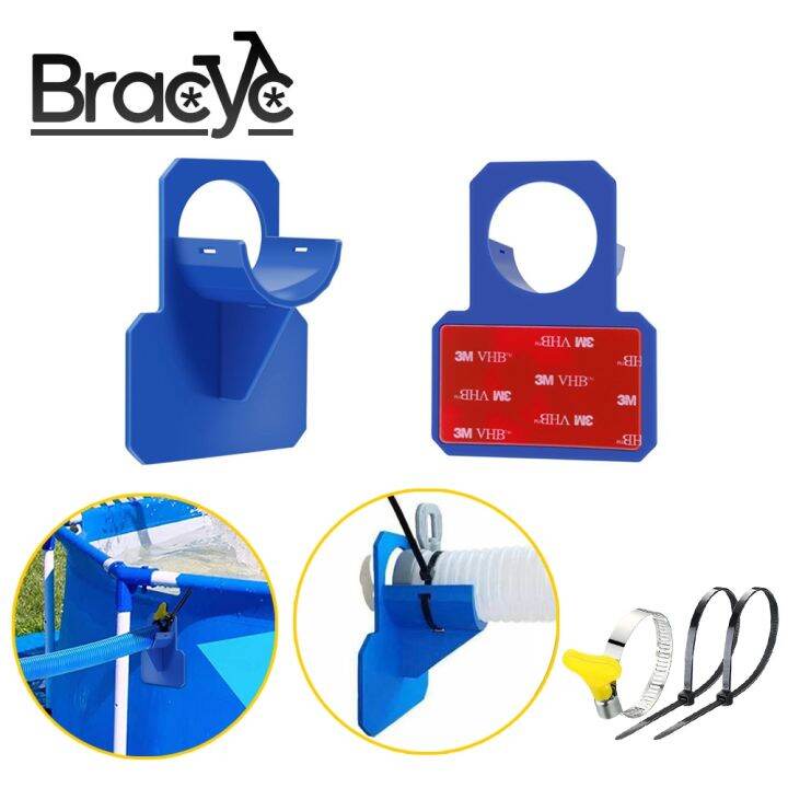 Swimming Pool Pipe Holder Hose Bracket Mount Supports Pipes 3038Mm For
