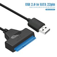 USB2.0/3.0 to SATA 22pin Cable Adapter Converter Lines HDD SSD Connect Cord Wire for 2.5in Hard Disk Drives for Solid Disk Drive