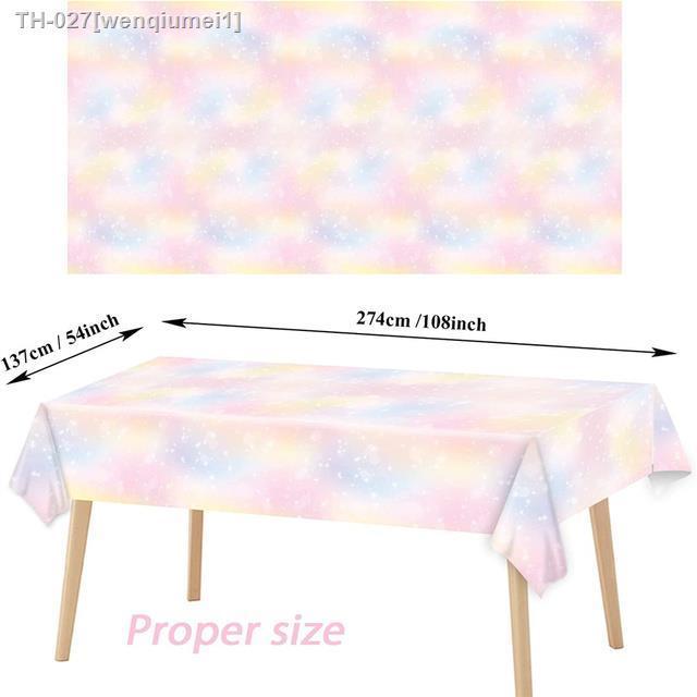 1pcs-pastel-rainbow-tablecloths-for-rainbow-birthday-party-decorations-plastic-disposable-rectangle-rainbow-cloud-table-covers