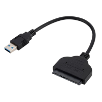 [COD] grwibeou USB 3.0ถึง SATA 3 CABLE, สูงสุด6 Gbps ถึง2.5นิ้ว SSD ฮาร์ดไดรฟ์ภายนอก, 22 PIN, III 2.0