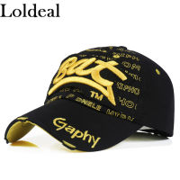 LOLDEAL SnapBack หมวกเบสบอลหมวกฮิปฮอปติดตั้งราคาถูกหมวกสำหรับผู้ชายผู้หญิง Gorras โค้ง Brim หมวกหมวกทำลาย