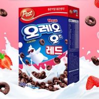 ?พร้อมส่ง?Oreo O’s 250g ซีเรียลโอรีโอ้ Oreo Cereal จากเกาหลี 오레오 오즈 250g รสสตรอเบอรี่