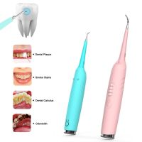 ZZOOI Portable Electric Sonic Dental Teeth Scaler 3 Modes Home Oral Irrigator Tooth Calculus Tartar Remover Oral Hygiene Care Cleaner