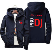 New spring and summer fashion DJ Pioneer PRO bomber jacket men street windbreaker hoodie zipper thin coat mens jacket 7XL