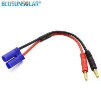 ☃☒﹍ EC5 connector to 4.0mm banana plug with 14AWG Soft Silicone 150MM cable DZ0112