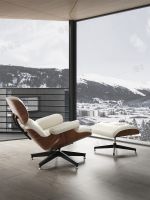 ✳ Eames recliner original eames chair sofa leather extremely simple human designer leisure