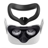 Silicone Face Mount for Oculus Quest 2 VR Glasses All-In-One Accessories Anti-Sweat Anti-Leakage Shading