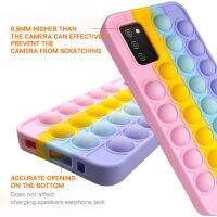 ¤✇✼ Fidget Toys Silicone Mobile Phones Case For Samsung S 8 9 10 20 21 Plus Ultra A 70 Pop It Cellphones Casings Vogue Telefon Cover