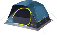 Coleman Skydome Camping Tent with Dark Room Technology 4 Person