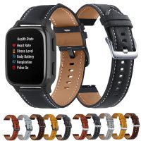 gdfhfj 20mm 22mm Watch Band For Garmin Venu sq / Venu2 Plus / Venu 2 vivoactive 4 3 Genuine Leather Strap Bracelet Watchbands Wristband