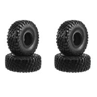 4PCS 117mm 1.9 Rubber Tire Wheel Tyre for 1/10 RC Crawler Car Traxxas TRX4 RC4WD D90 Axial SCX10 II III Redcat MST