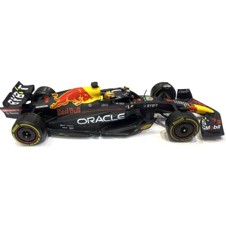 bburago-1-24-2023-f1red-bull-racing-rb18-1-verstappen-champion-gold-helmet-formula-one-alloy-super-toy-car-model
