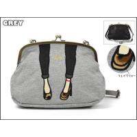 [COD]Japanese MIS Zapatos One-Shoulder Hand Slant Span Female Simple Mouth Gold Bag