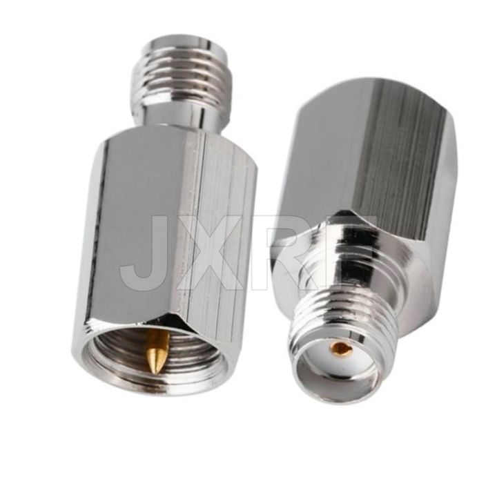 jxrf-connector-1pcs-fme-male-female-to-sma-male-female-rf-coaxial-adapter-fme-to-sma-coax-jack-connector