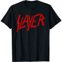 เสื้อยืด พิมพ์ลายโลโก้ Slayer สไตล์คลาสสิก  HJD4