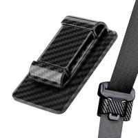 Seat Belt Clips Carbon Fiber Universal Car Belt Adjuster Buckle Clip Thick Insert Socket Extender Auto Interior Accessories Accessories