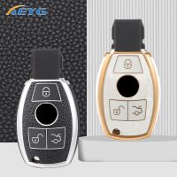 [Car Parts]TPU รถ Smart Key Cover กรณี Shell Fob สำหรับ Mercedes Benz A B C E G Class GLS GLA GLK CLS CLA W204 W205 W212 W463 W176 W251 AMG