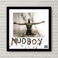 Sheck Wes Mudboy อัลบั้มเพลงคลุมโปสเตอร์ผ้าใบพิมพ์ลายภาพวาดตกแต่งบ้าน (ไร้กรอบ)