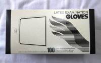 LATEX EXAMINATION GLOVES M, L / ถุงมือแพทย์ แบบมีแป้ง ขนาด L