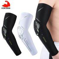 [Rear Waves] KoKossi 1ชิ้นบาสเกตบอลข้อศอก Pads โฟมยืดหยุ่นวอลเลย์บอลแขน Protector FitnessSports Training Support Bracers