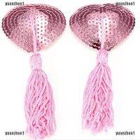 Adhesive Sequin Tassel Heart Cover Pasties Fashionapple