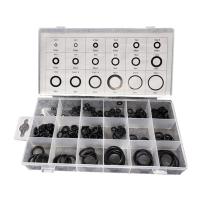 225 Pcs Rubber O Ring O-Ring Washer Seals Watertightness Assortment Different Size with PlacticBox Kit Set