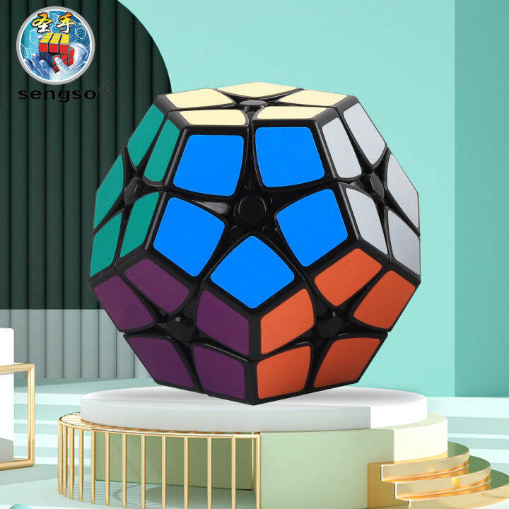 SENGSO Megaminx magic cube Five Polygon 12 Sides Educational Toys ...