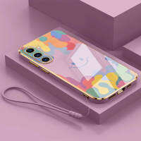 Guyon เคสสำหรับ เสค Samsung Galaxy S22 Plus S23 S23พิเศษ A24 M14 5G นิ่มดีไซน์ใหม่รูปการ์ตูนของแท้ซิลิโคนเหลวกันกระแทก