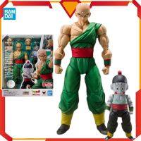 ของเล่นตุ๊กตาแอคชั่น SHF Dragon Ball Z Tien Shinhan Chiaotzu อนิเมะดราก้อนบอลดั้งเดิม Bandai มีสินค้าในสต็อก