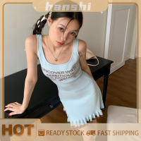 hanshi [2023 new HOT FASHION] lazlook มินิเดรสลำลองสำหรับผู้หญิงชุดเดรสลำลองแขนกุดสำหรับวันหยุดแขนกุดมีระบาย