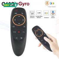 Voice Remote รีโมทสั่งงานด้วยเสียง G10S รีโมท Air Mouse G10S (มี Gyro) เมาส์ไร้สาย 2.4G Wireless Air Mouse + Voice Serch #รีโมท  #รีโมททีวี   #รีโมทแอร์ #รีโมด