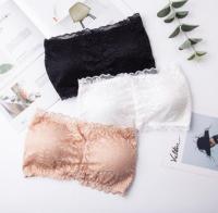 Angle Bra (N012) บราเกาะอกลูกไม้ หลังไขว้