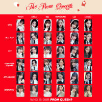 IVE The Prom Queens Solo PhotoCards Yujin Gaeul Rei Liz Wonyoung โฟโต้การ์ด6ชุดต่อชุด
