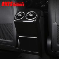 For Mercedes Benz A CLA Class W177 V177 C118 W118 AMG A35/45 CLA35 Car Rear Armrest Box Air Conditioning Outlet Cover Trim Frame