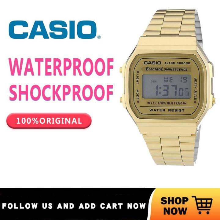 Casio G Shock Vintage Watch For Men A168 | Lazada Ph