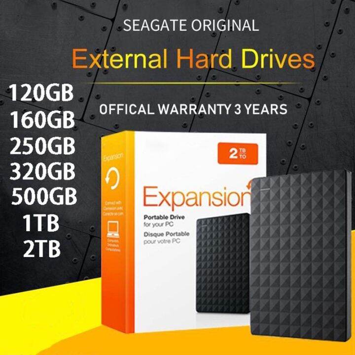 hard drive external portable 2TB 1TB USB3.0 supports ExFAT NTFS Lazada PH