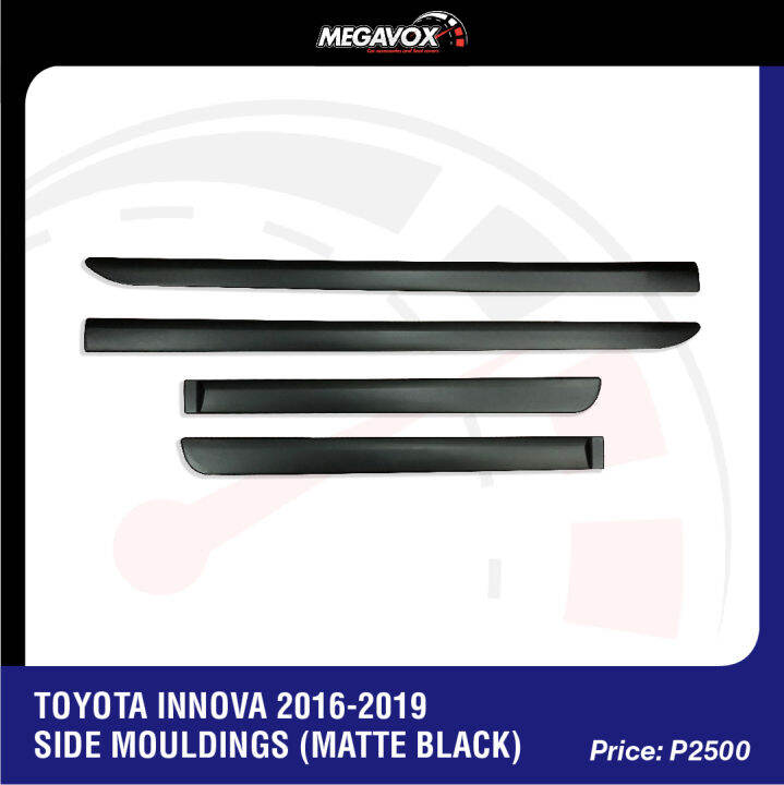 Toyota Innova 20162022 Black Side Moulding Lazada PH