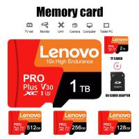 Lenovo 2TB แฟลชการ์ดความจำ512GB 1TB ความเร็วสูงไมโคร TF Tarjeta 256GB Cartao De Memoria สำหรับ Nintendo Switch การ์ด SD