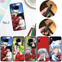 ZVZ15 Anime Inuyasha อ่อนนุ่ม High Quality TPU ซิลิโคน Phone เคสโทรศัพท์ ปก หรับ Xiaomi Redmi Note 11 Pro 11S 9A 8A 9T 9C 10X 10C 10A K50 NFC