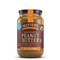 Bơ đậu phộng rang giòn Mayver s Peanut Butter Dark Roasted Extra Crunchy thumbnail