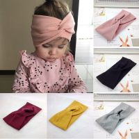 【cw】 1SpringSolid Color Baby HeadbandTwistedSoft Elastic BabyHeadbands Hair Accessories Large Size 【hot】 1