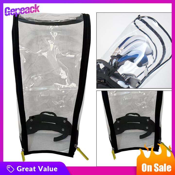 Gepeack Golf Bag Rain Cover with Dual Zipper Golf Bag Hood for Sport
