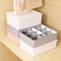 11015 Compartments Storage Box Plastic Divided Drawer Closet Organizer for Underwear Bra Scarves Socks Ties Holder