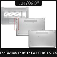 Newprodectscoming For HP Pavilion 17 BY 17 CA 17T BY 17Z CA Series Laptop Palmrest Cover or Bottom Base Case Lower Cover Silver Shell L83725 001