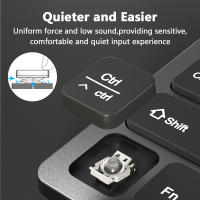 2.4G Bluetooth-Compatible Wireless Keyboard Mouse Combo Slient Gaming Keyboard Mouse สำหรับ แท็บเล็ต Pro แล็ปท็อปพีซี Gamerhot