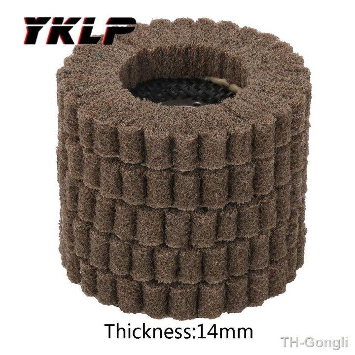 hot-4-4-5-flap-polishing-grinding-disc-non-woven-115x22mm-scouring-pad-buffing-for-grinder-100x16mm