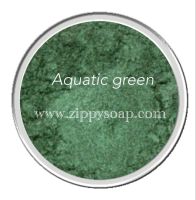 Mica ไมก้า  เขียวเข้ม เหลือบทอง Aquatic Green 30 g. 003064