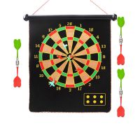 Magnetic Dart Board Set Rollup Durable Educational Toys Wall Hanging Outdoor Indoor Party Games Kids Adults Family